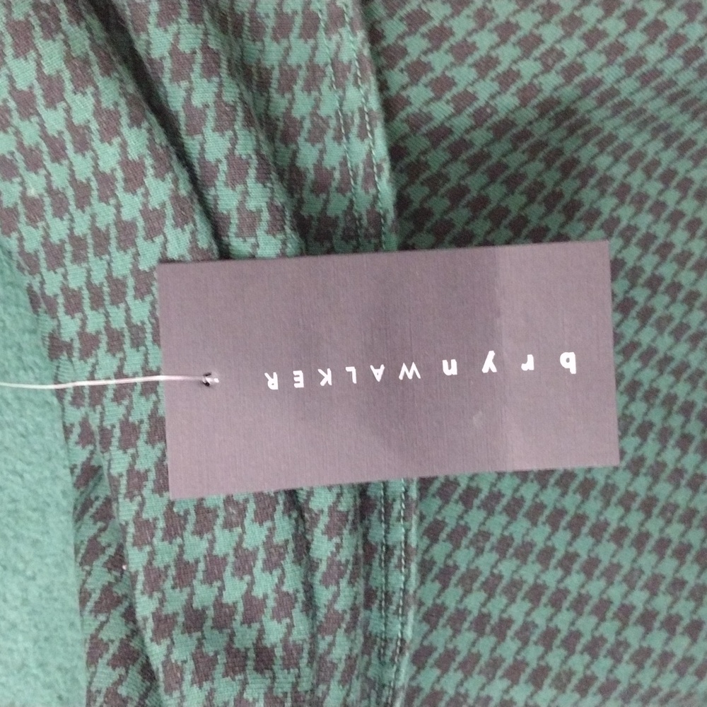 Sweater Tunic size M Black & Green Organic Bamboo -Bryn Walker NWT - Picture 5 of 8